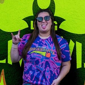 Descendants Mal Lost Bros Custom Dyed T-Shirt